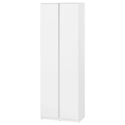 Mobile ingresso 300x200h cm con specchio appendiabiti armadio bianco Accent