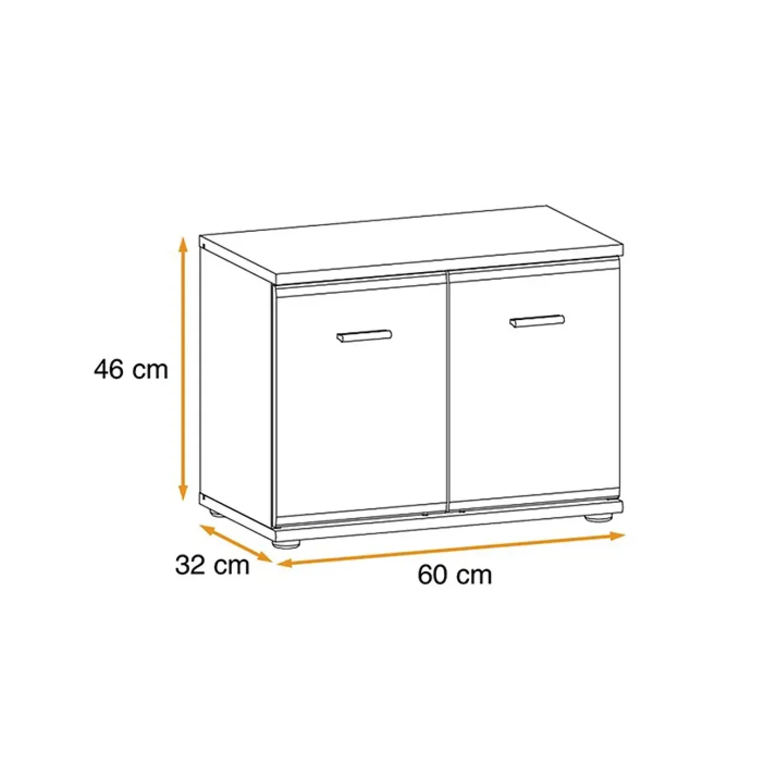 Mobile ingresso 90x203h cm moderno rovere antracite stampa a righe Arizona Gihome®
