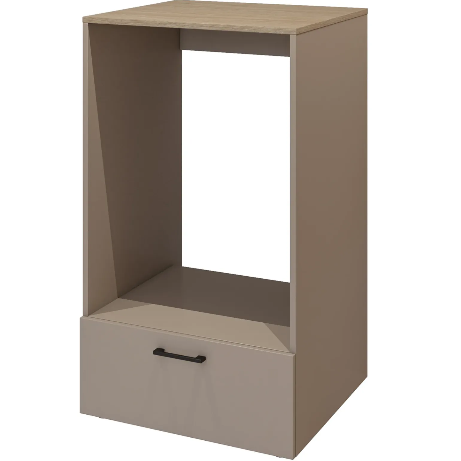 Mobile lavatrice 67x117h cm con cassettone beige Wave