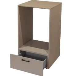 Mobile lavatrice 107x197h cm con colonna beige Wave