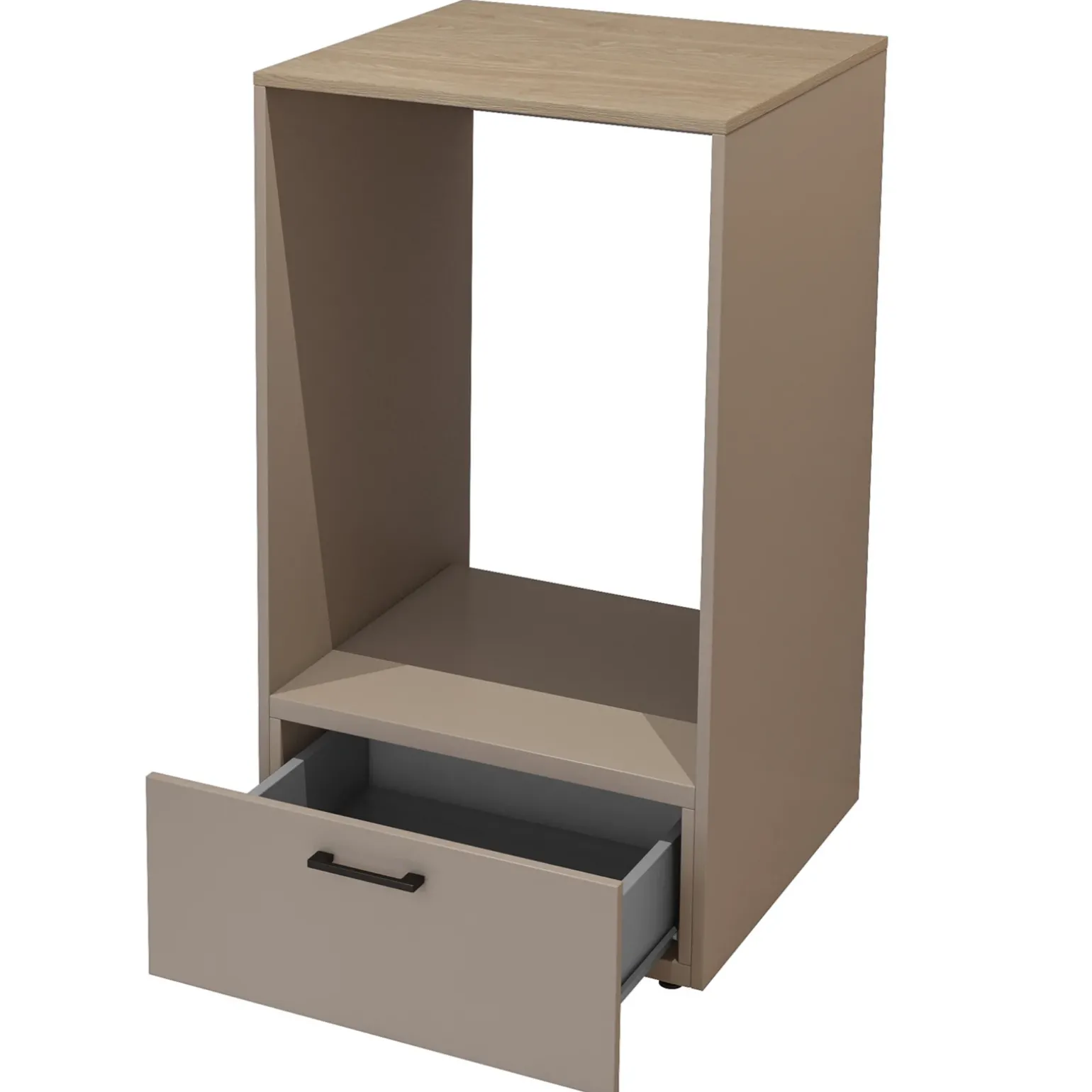 Mobile lavatrice 107x197h cm con colonna beige Wave
