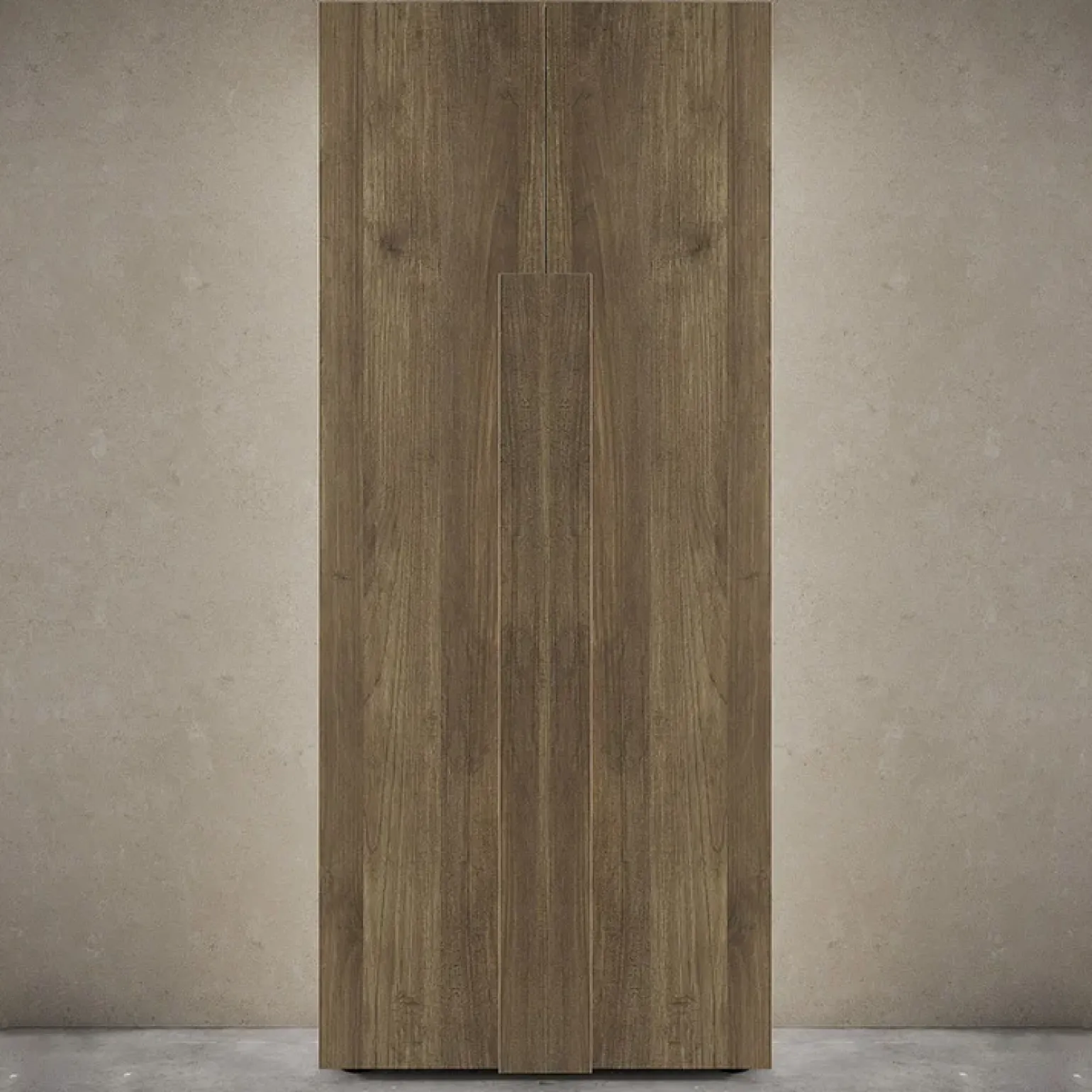 Mobile multiuso ingresso 78x187h cm appendiabiti rovere scuro Alvarez