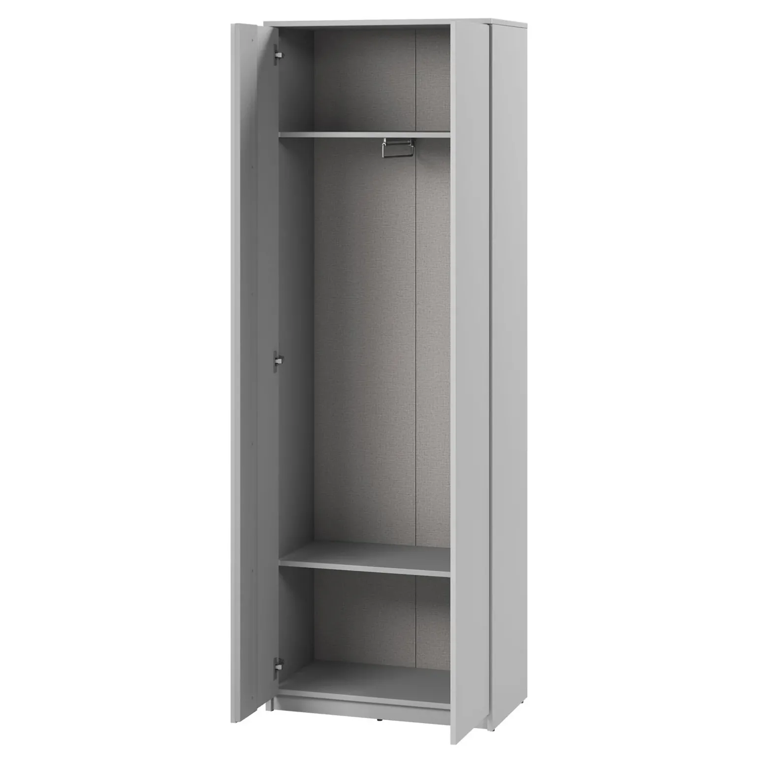 Mobile multiuso ingresso 69x200h cm appendiabiti grigio Accent