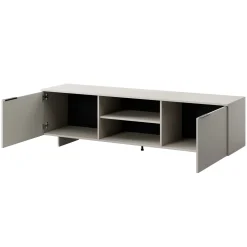 Mobile porta TV 180x55h cm 2 ante grigio Stone