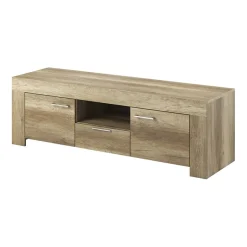 Mobile porta TV 155x50h cm con mensola rovere Vietnam