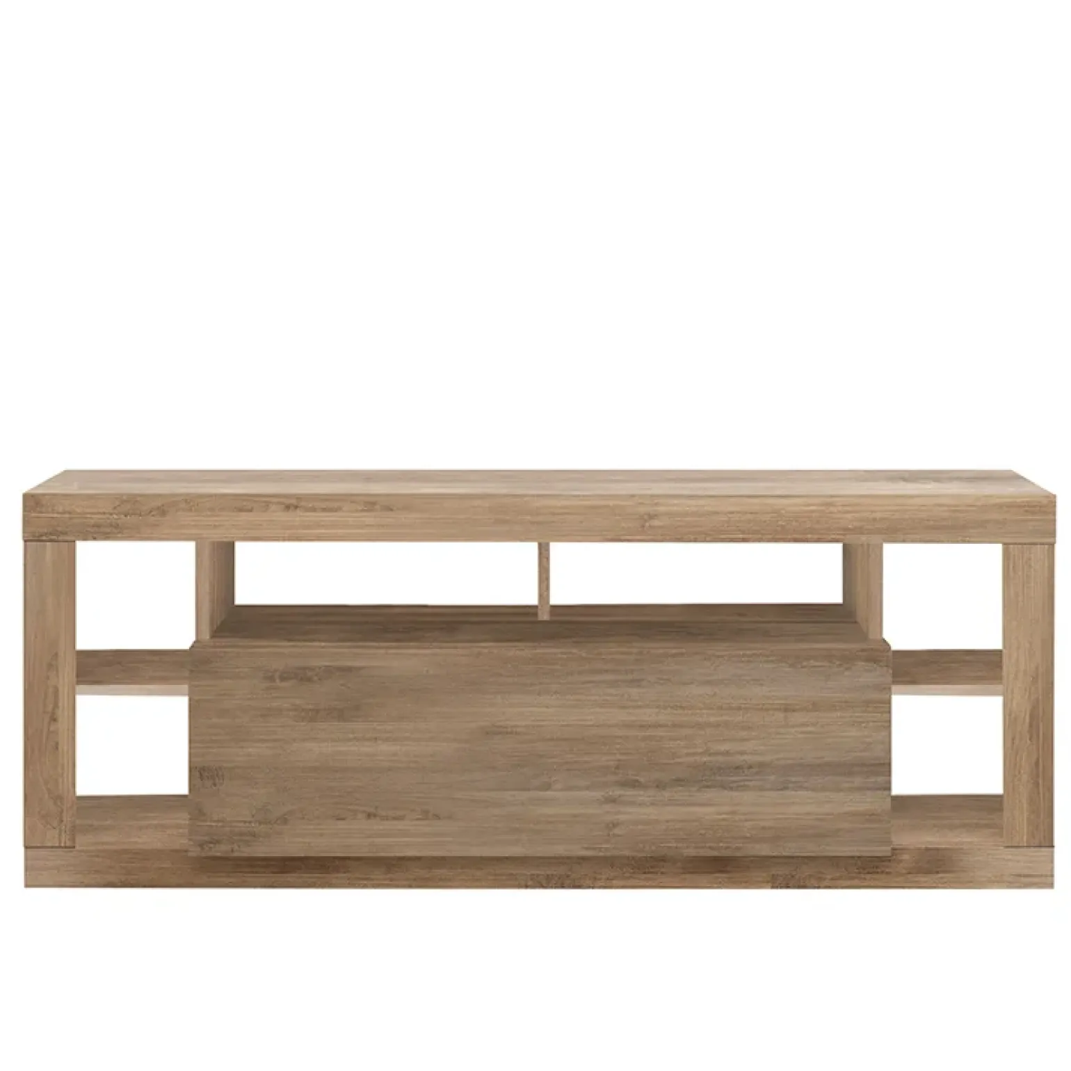 Mobile porta TV 172x66h cm con ribalta rovere scuro Trilogy