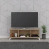 Mobile porta TV 120x34h cm moderno rovere Nevil