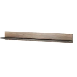 Parete attrezzata 325x206h cm noce rovere grigio Paloma 2