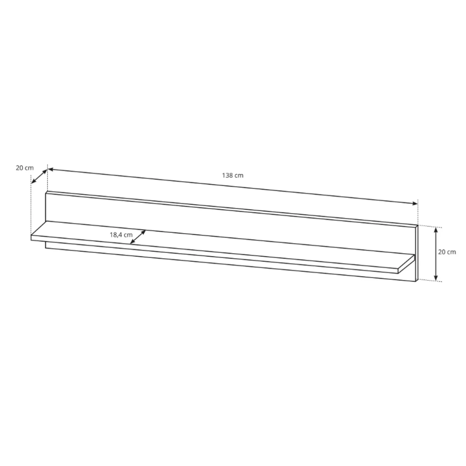 Parete attrezzata 248x194h cm soggiorno rovere antracite Noa Gihome®
