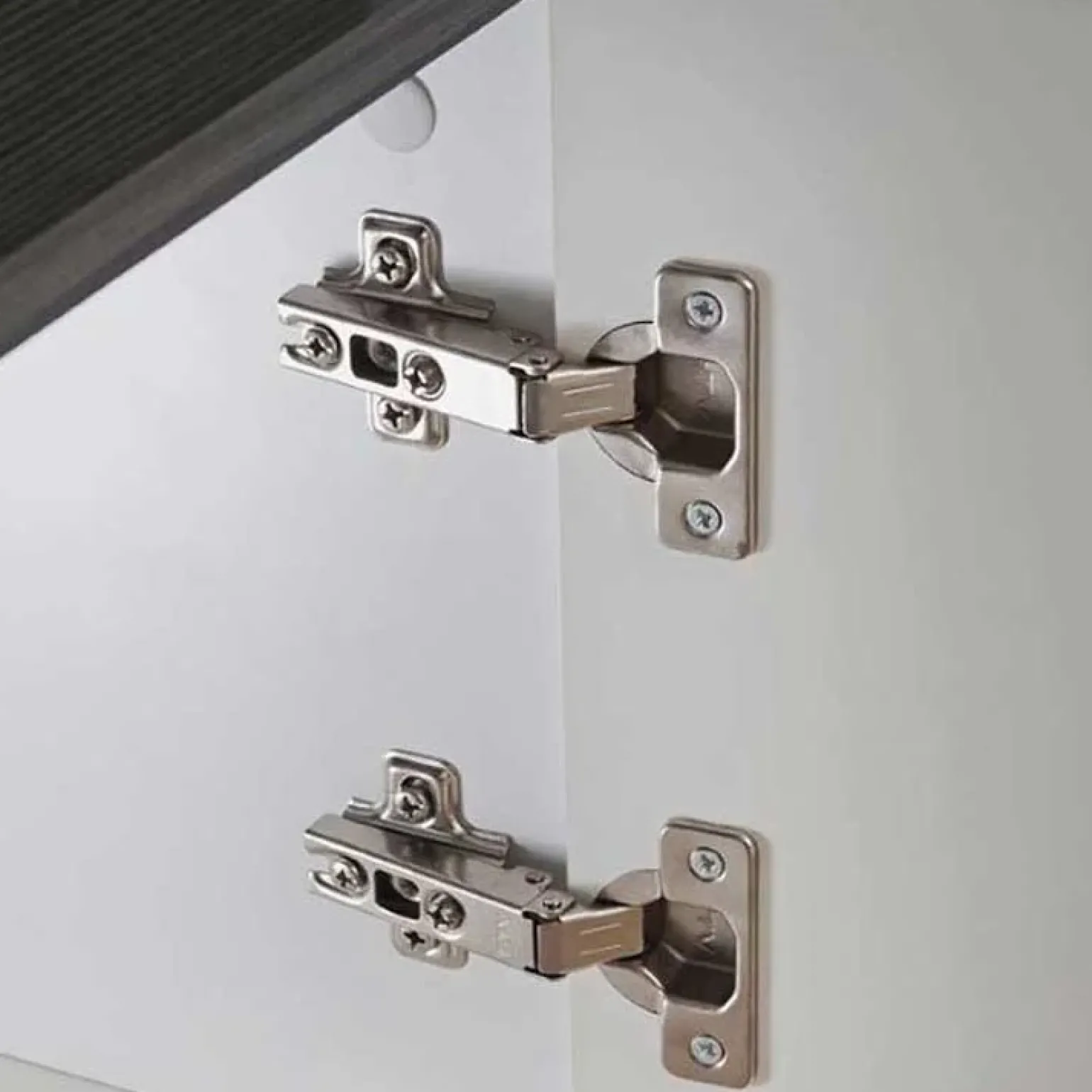 Parete attrezzata 310x190h cm soggiorno bianco lucido pino nero York Gihome®