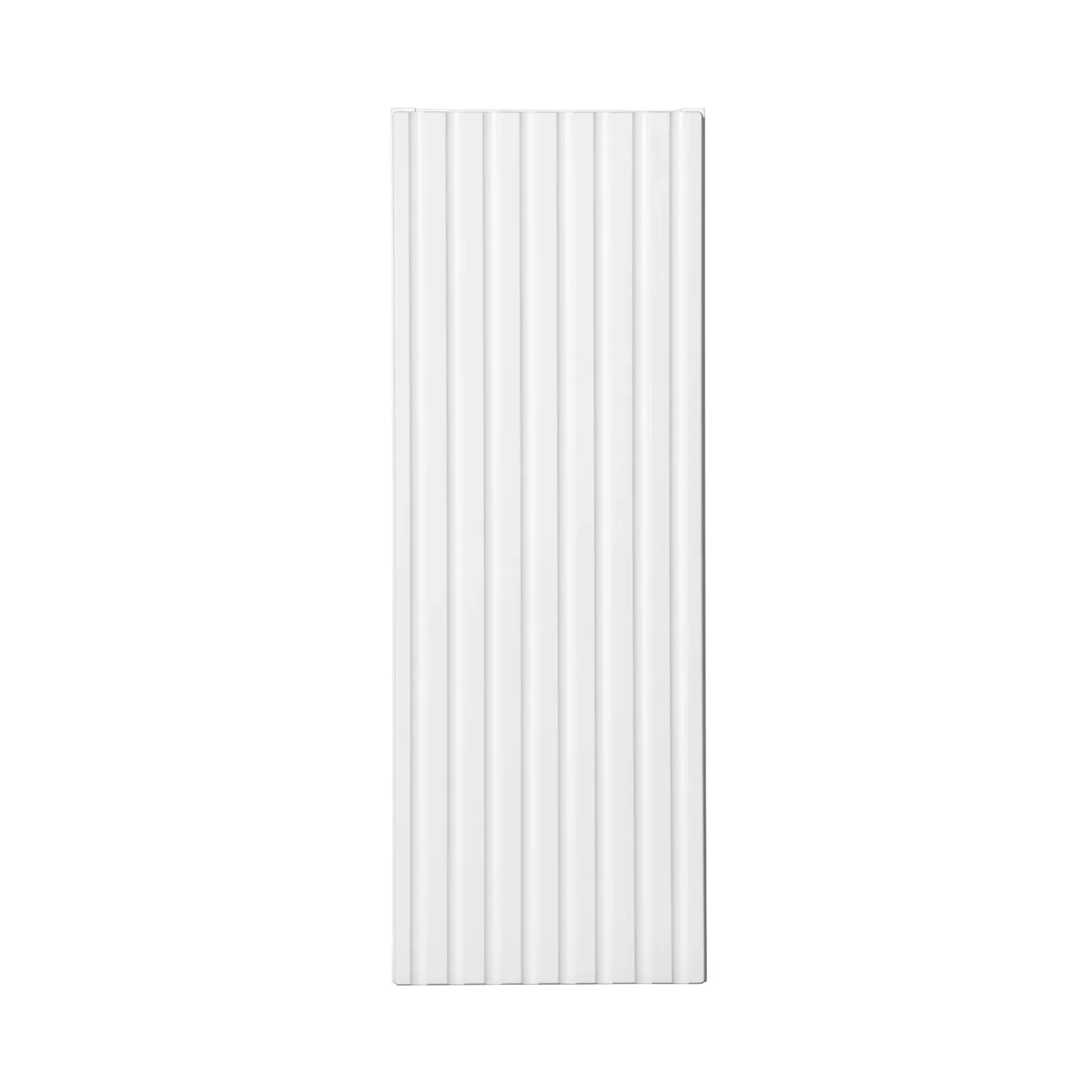 Pensile bagno sospeso 20x57h cm cannettato 1 anta bianco Cleany
