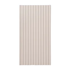 Pensile bagno sospeso 30x57h cm cannettato 1 anta beige Cleany