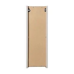Pensile bagno sospeso 20x57h cm cannettato 1 anta beige Cleany