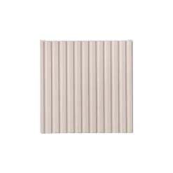 Pensile cubo bagno sospeso 30x30h cm cannettato 1 anta beige Cleany