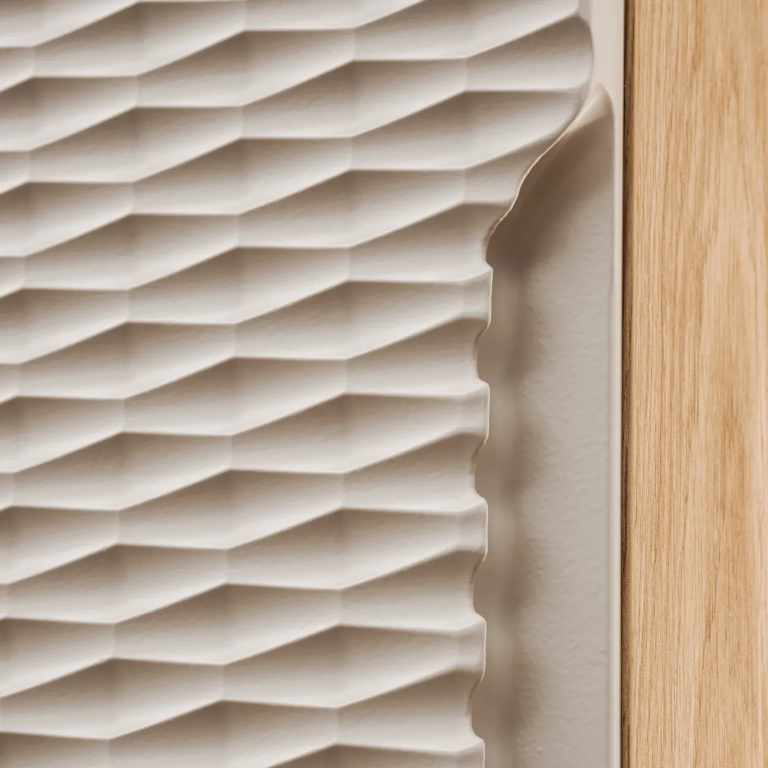 Pensile cubo bagno sospeso 35x35h cm 1 anta beige rovere Swim