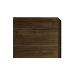Pensile cubo da parete 55x50h cm 1 anta noce dark Infinity