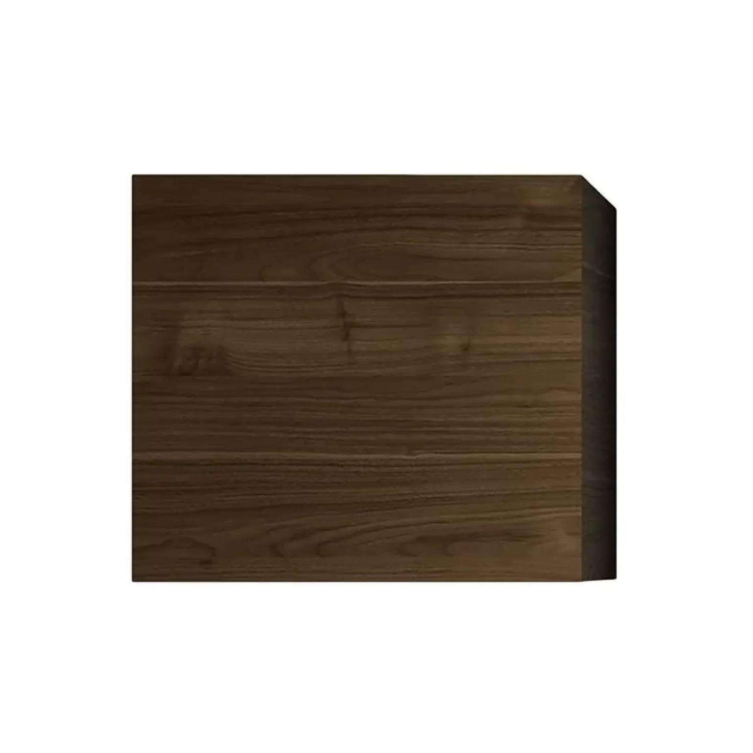 Pensile cubo da parete 55x50h cm 1 anta noce dark Infinity