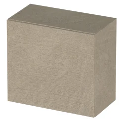 Pensile cubo sospeso bagno 55x50h cm1 anta reversibile tortora Sunset
