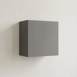 Pensile cubo sospeso 55x50h cm 1 anta reversibile grigio scuro Sunset