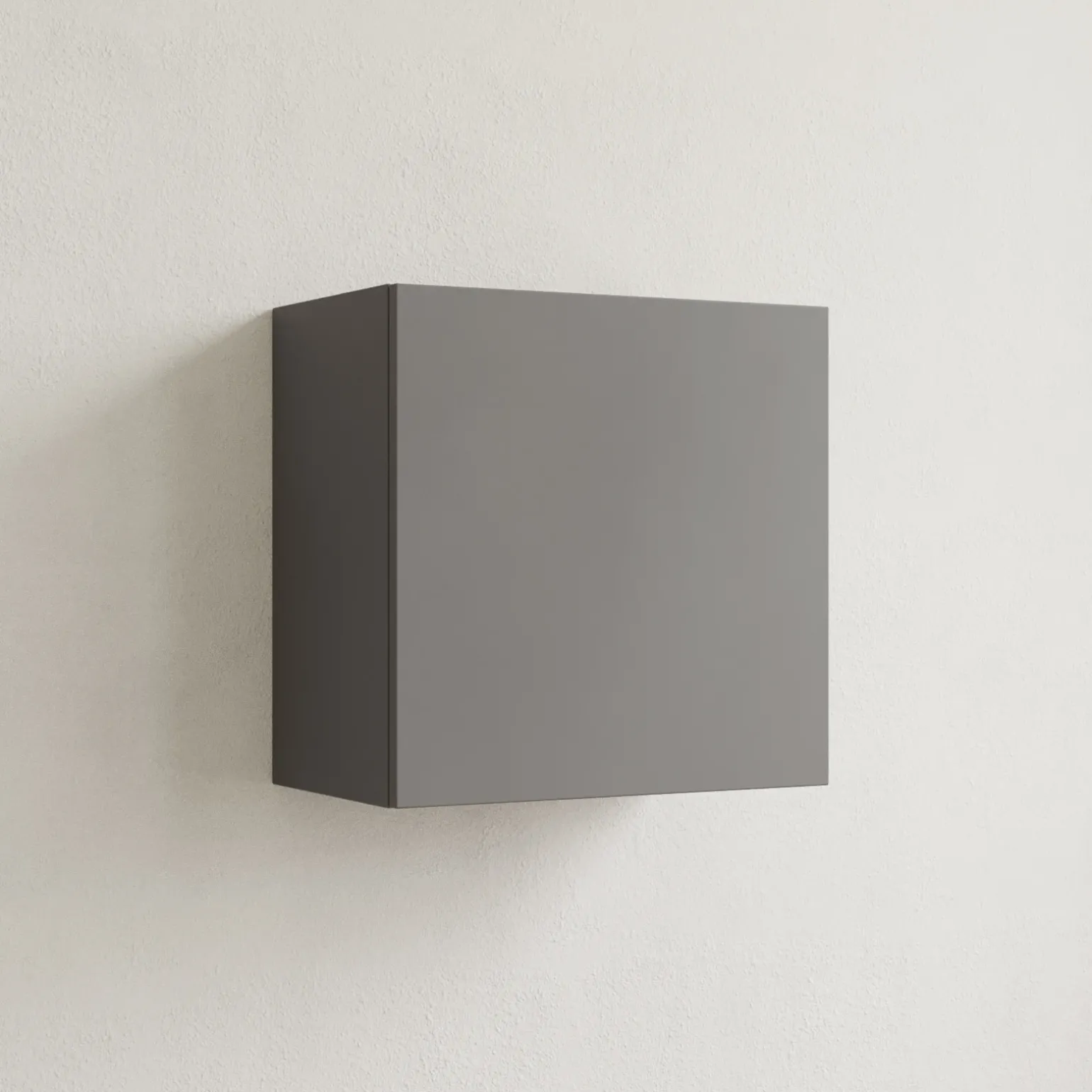 Pensile cubo sospeso 55x50h cm 1 anta reversibile grigio scuro Sunset