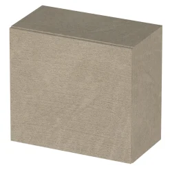 Pensile cubo sospeso 55x50h cm 1 anta reversibile tortora Sunset