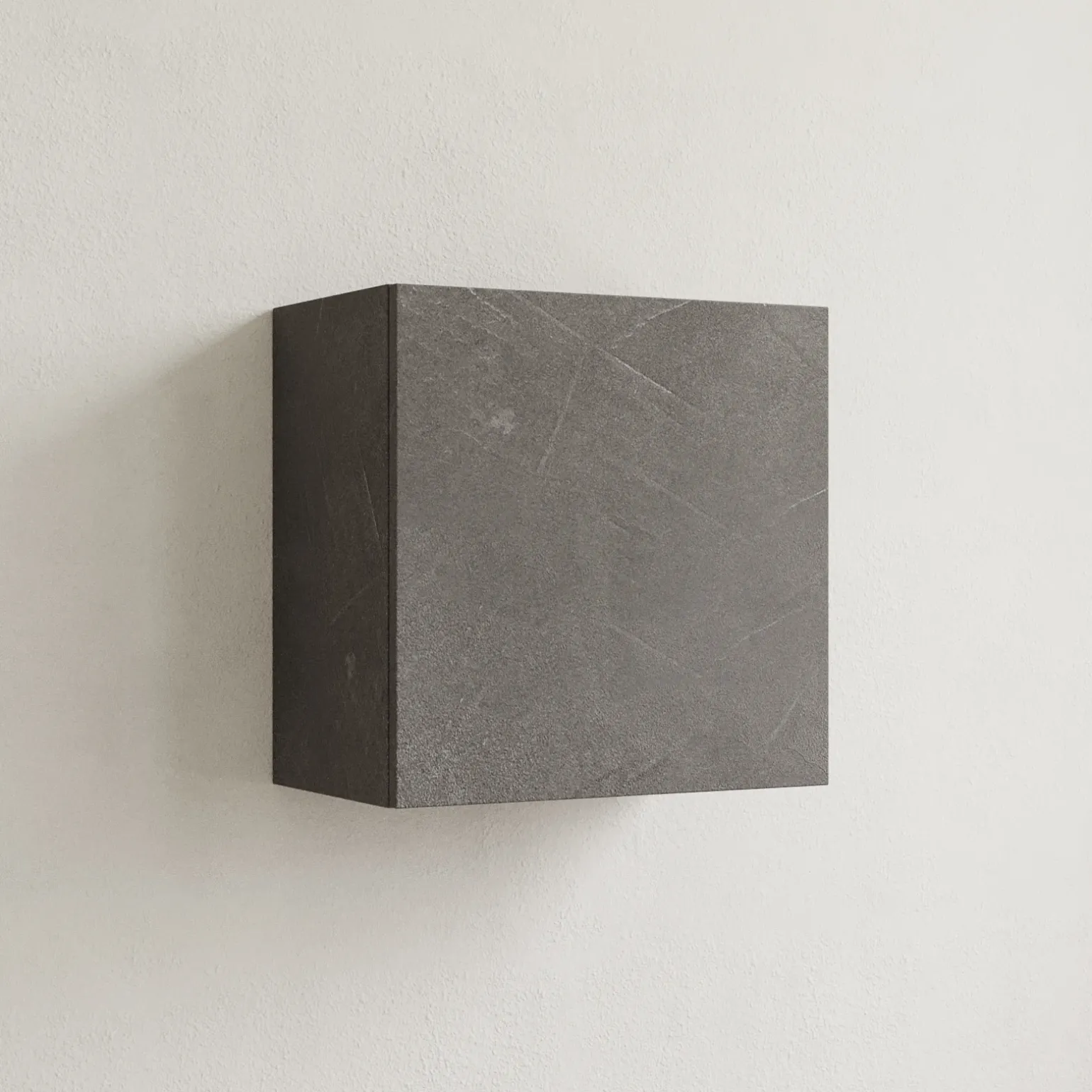 Pensile cubo sospeso 55x50h cm 1 anta reversibile antracite Sunset