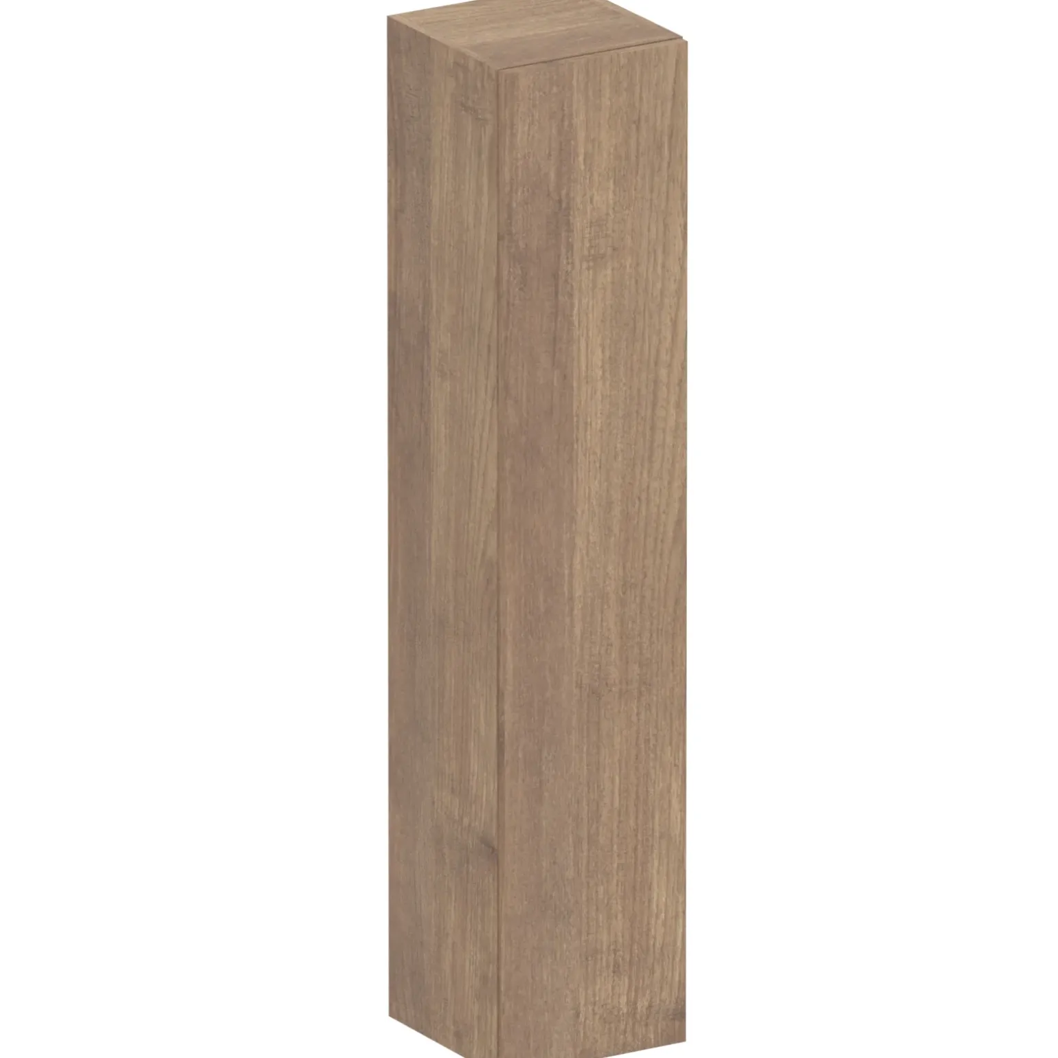 Pensile verticale 29x138h cm 1 anta reversibile moderno rovere scuro Sunset