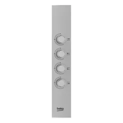 Piano cottura 4 fuochi ad incasso 60cm acciaio inox Beko