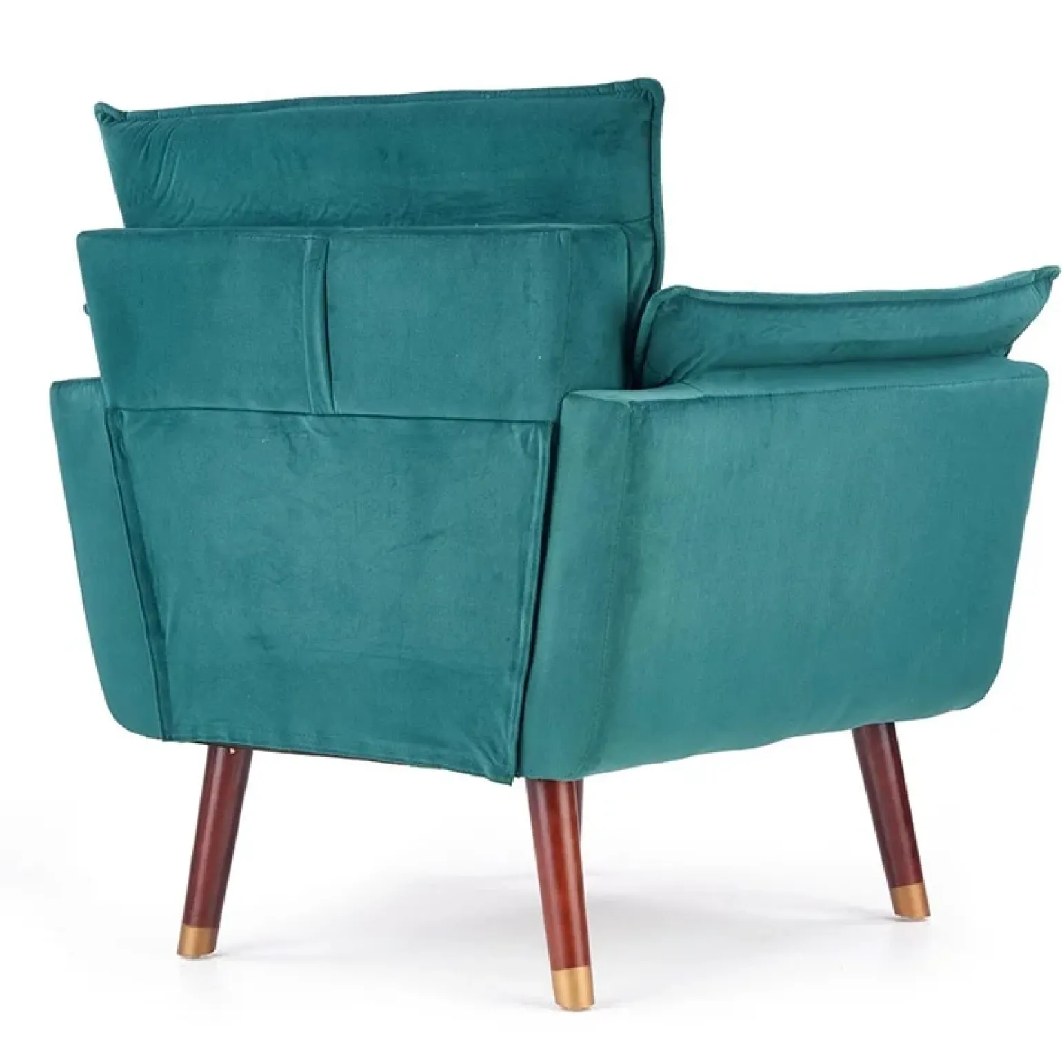 Poltrona design imbottita verde Eugenia Gihome®