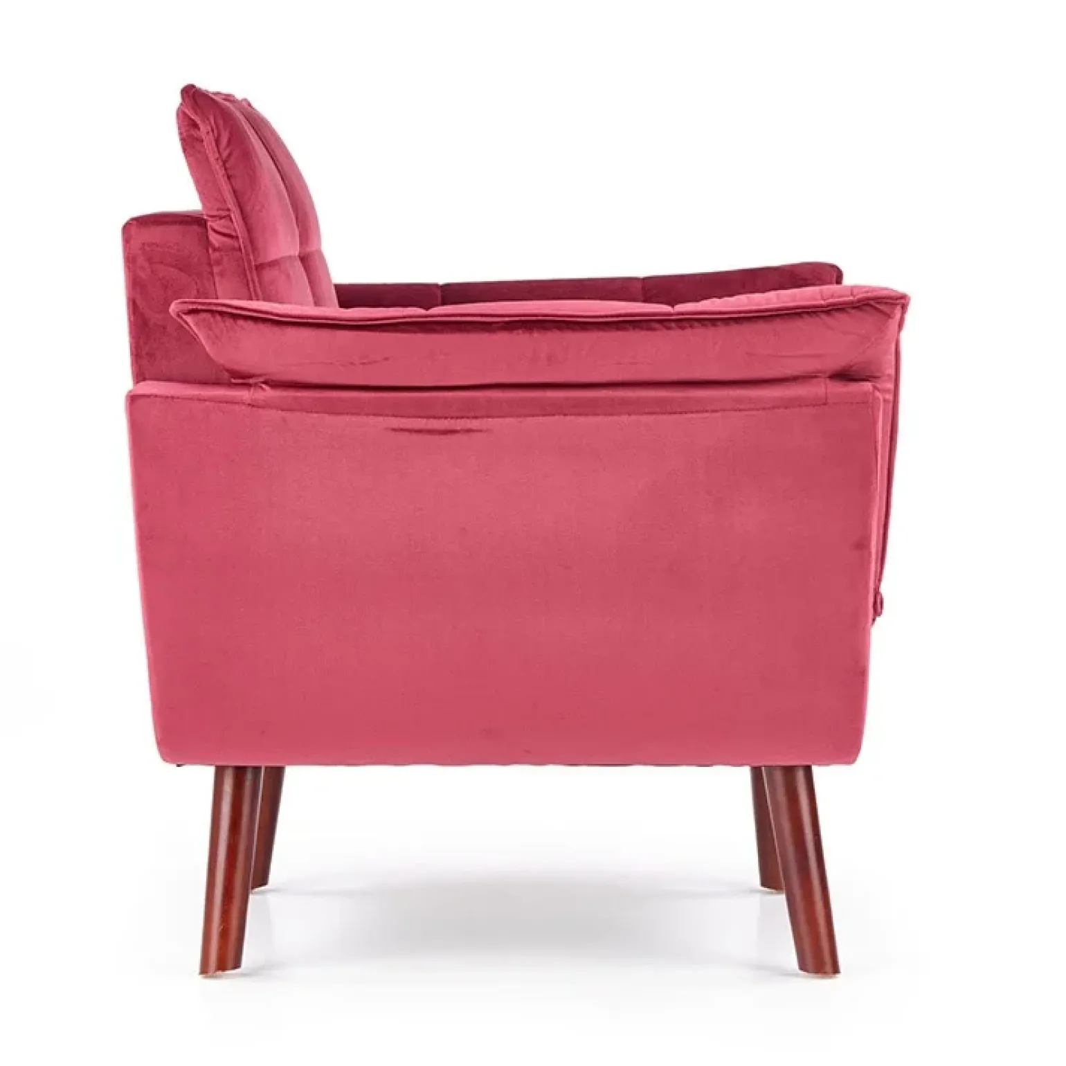 Poltrona design imbottita bordeaux Eugenia Gihome®