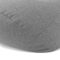 Pouf poltrona sacco in poliestere grigio Harmony