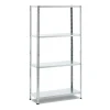 Scaffale 75x147cm moderno 4 ripiani metallo Join