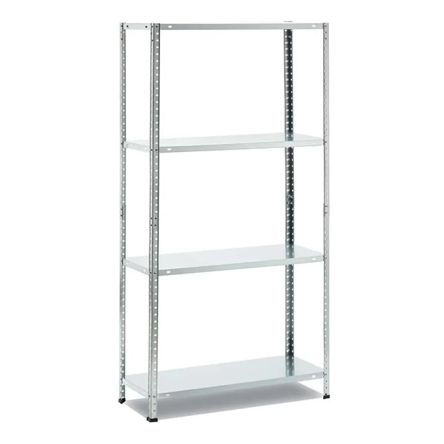 Scaffale 75x147cm moderno 4 ripiani metallo Join
