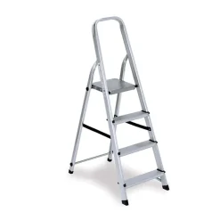 Scala 4 gradini mobile 42x128cm alluminio Dotta