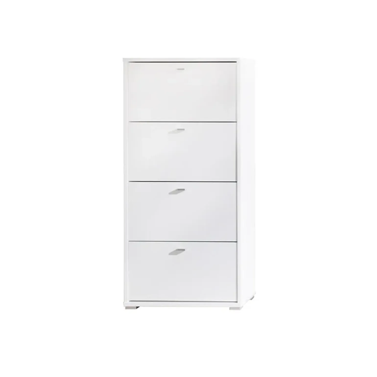 Scarpiera ingresso 69x147h cm 4 ante moderna bianco Lola