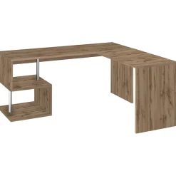Scrivania angolare ufficio 180x78cm rovere ErgoDesk