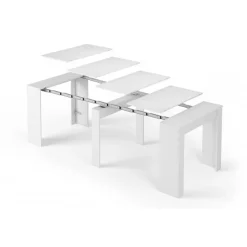Scrivania ufficio 51/237cm bianco lucido Favolosa