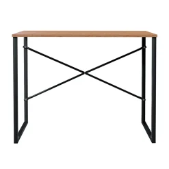 Scrivania ufficio salvaspazio 90x60cm noce nero Cassino