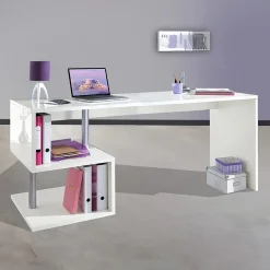 Scrivania ufficio 180x78cm bianco lucido ErgoDesk