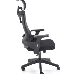 Sedia da gaming ergonomica con braccioli e ruote da ufficio nero Aristide