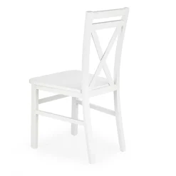 Sedia da pranzo stile shabby bianco Janet