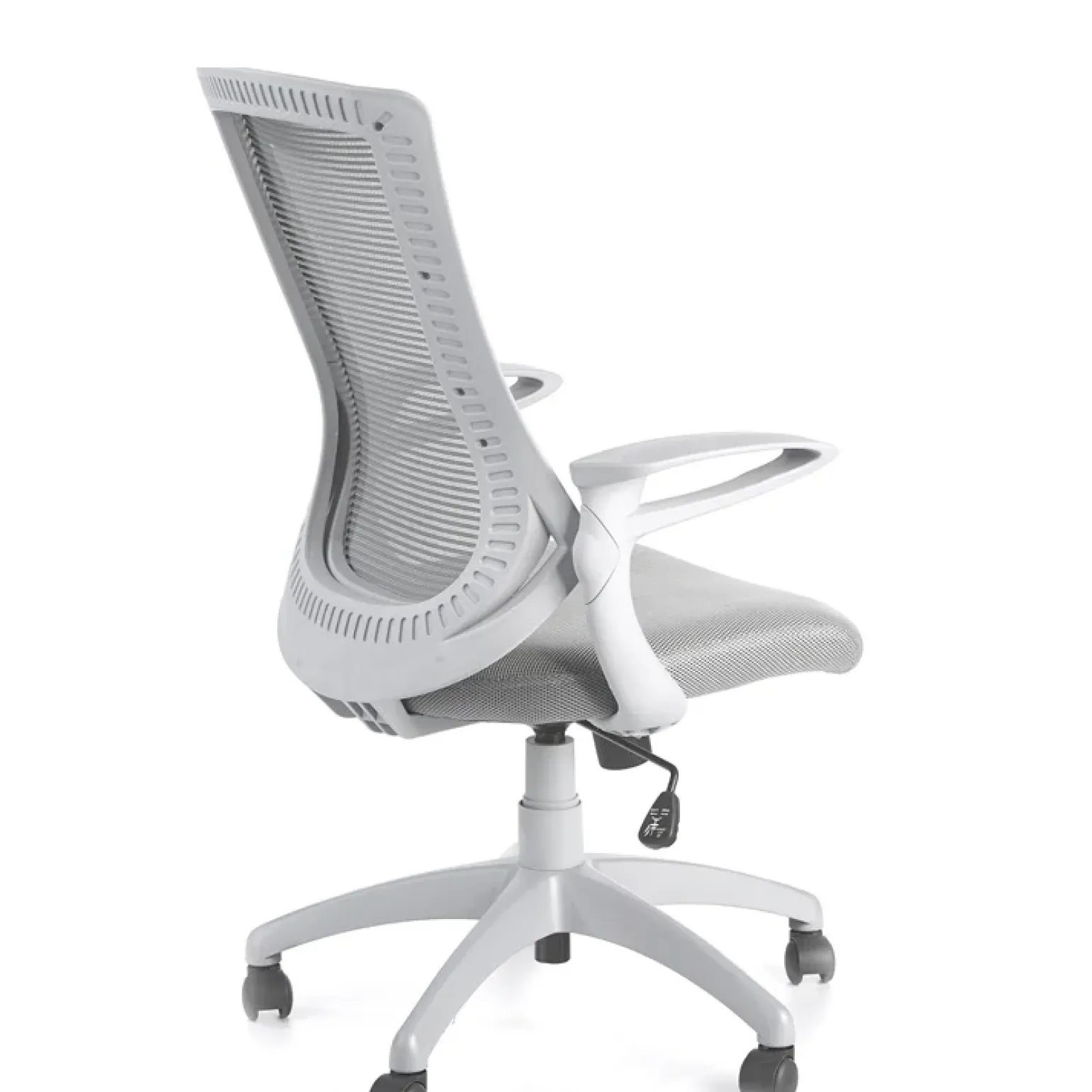 Sedia da ufficio design in tessuto grigio bianca Diesel