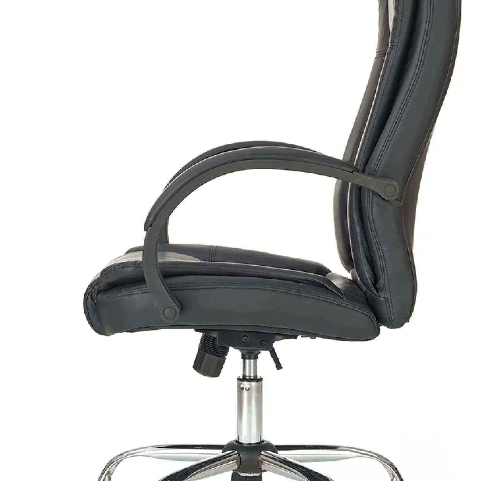 Sedia ergonomica imbottita con braccioli da ufficio presidenziale nera Class
