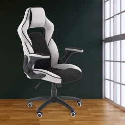 Sedia nero grigio gaming da ufficio Dodge Gihome®