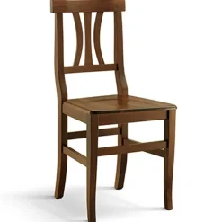 Set 4 sedie da pranzo classiche noce Rachel Gihome®