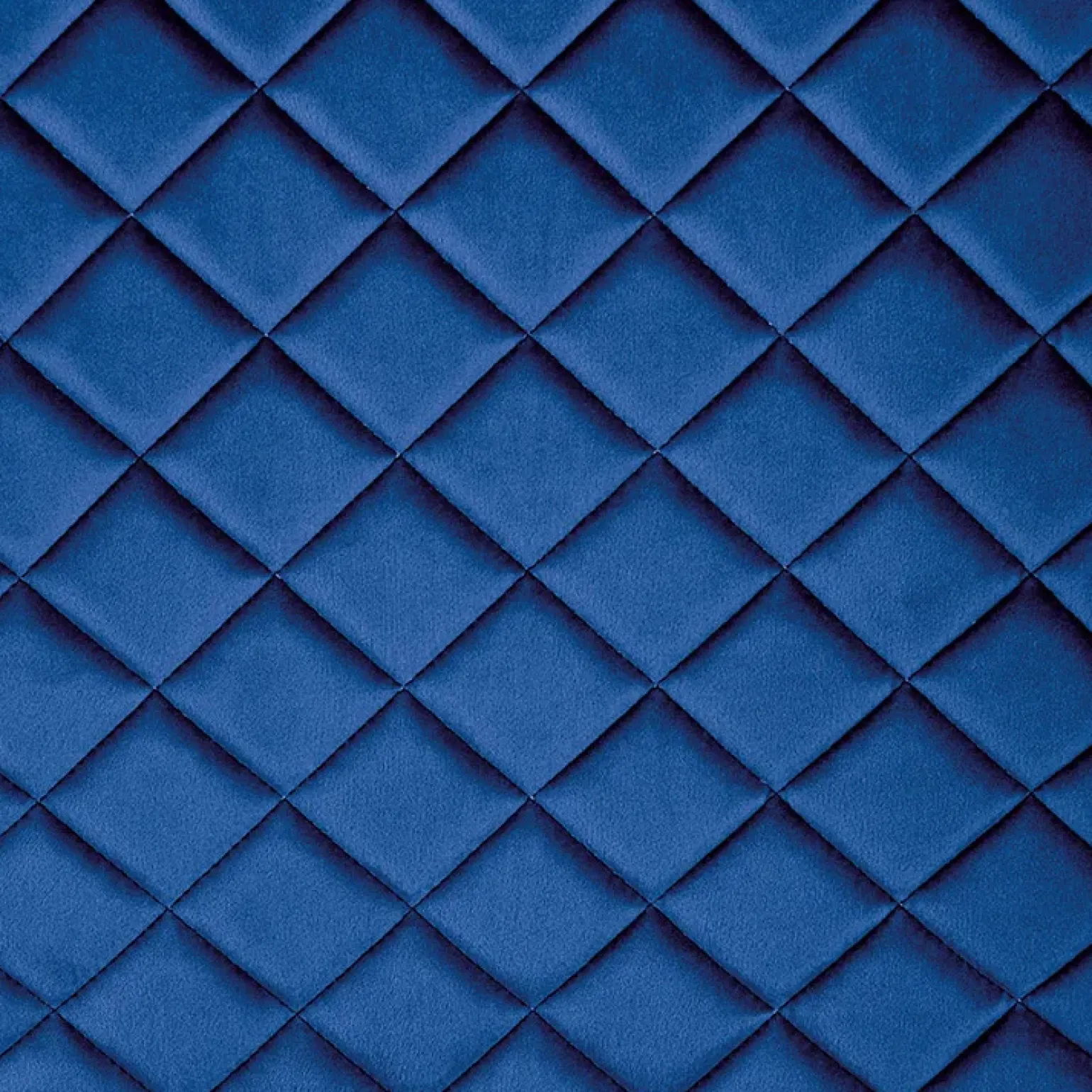 Set 2 sedie moderne imbottite in velluto blu acciaio nero Juliet