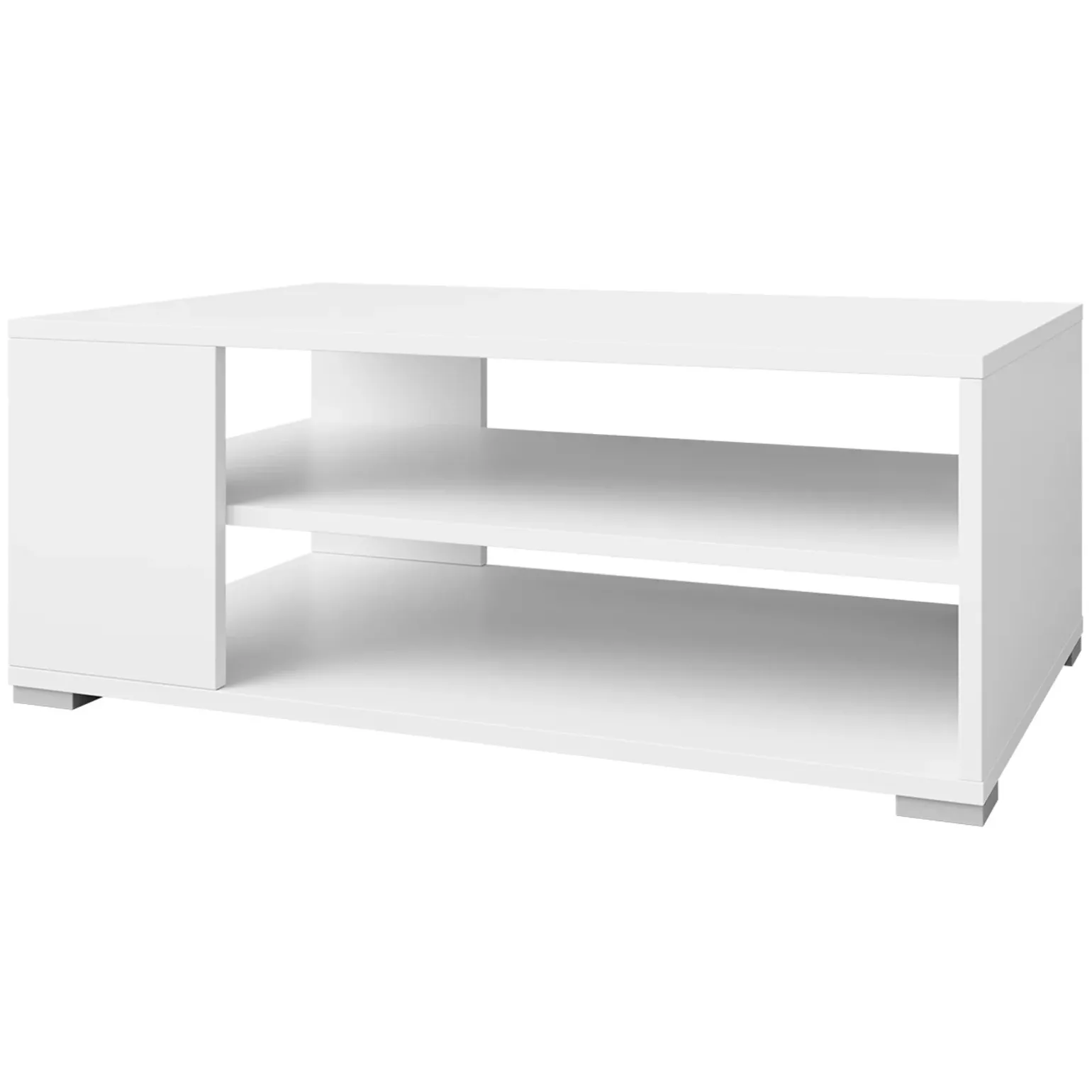 Set mobili soggiorno completo design moderno bianco Pastello