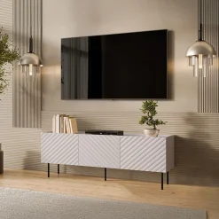Set mobili soggiorno completo beige Daniele