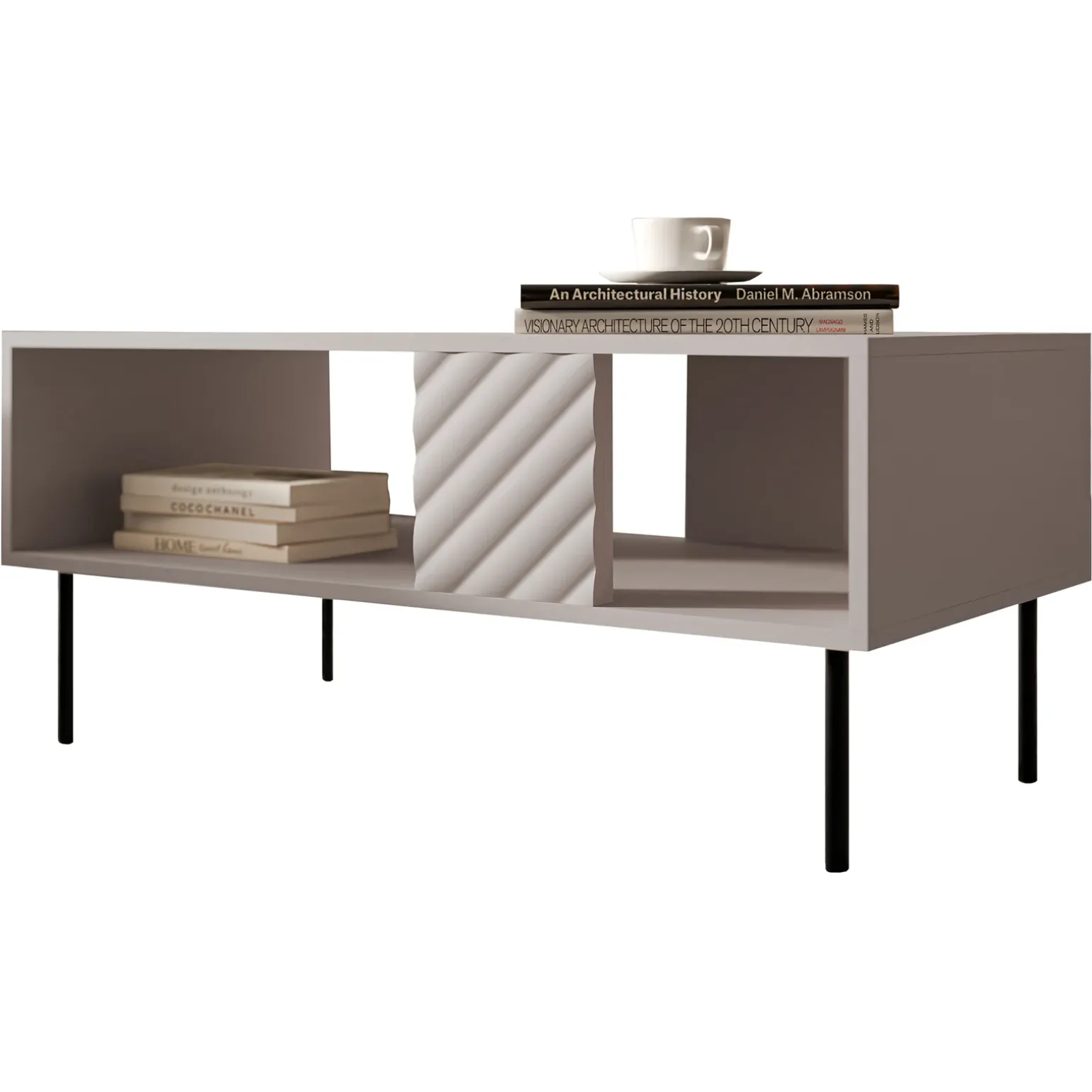 Set mobili soggiorno completo beige Daniele