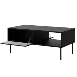 Set mobili soggiorno completo moderno nero Wild 2